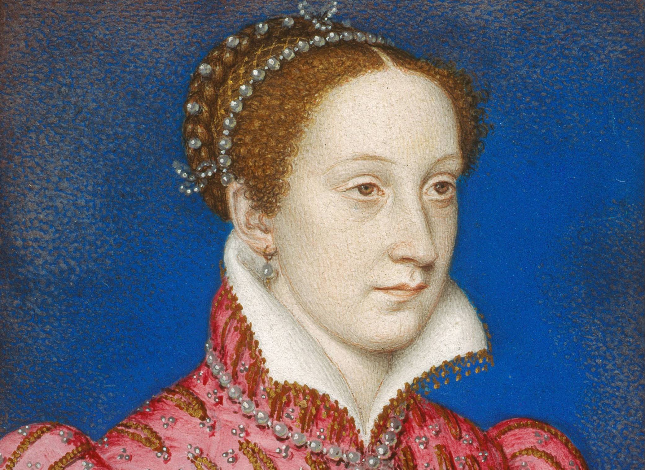 Mary, Queen Of Scots in pink dress