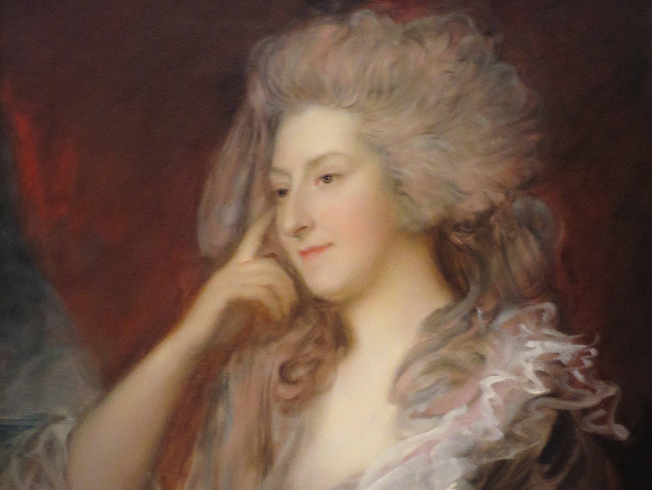 Mrs. Maria Anne Fitzherbert By Thomas Gainsborough