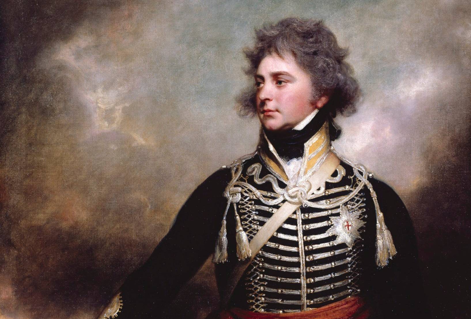 Portrait of the Prince of Wales (later George IV) by Sir William Beechey R.A.