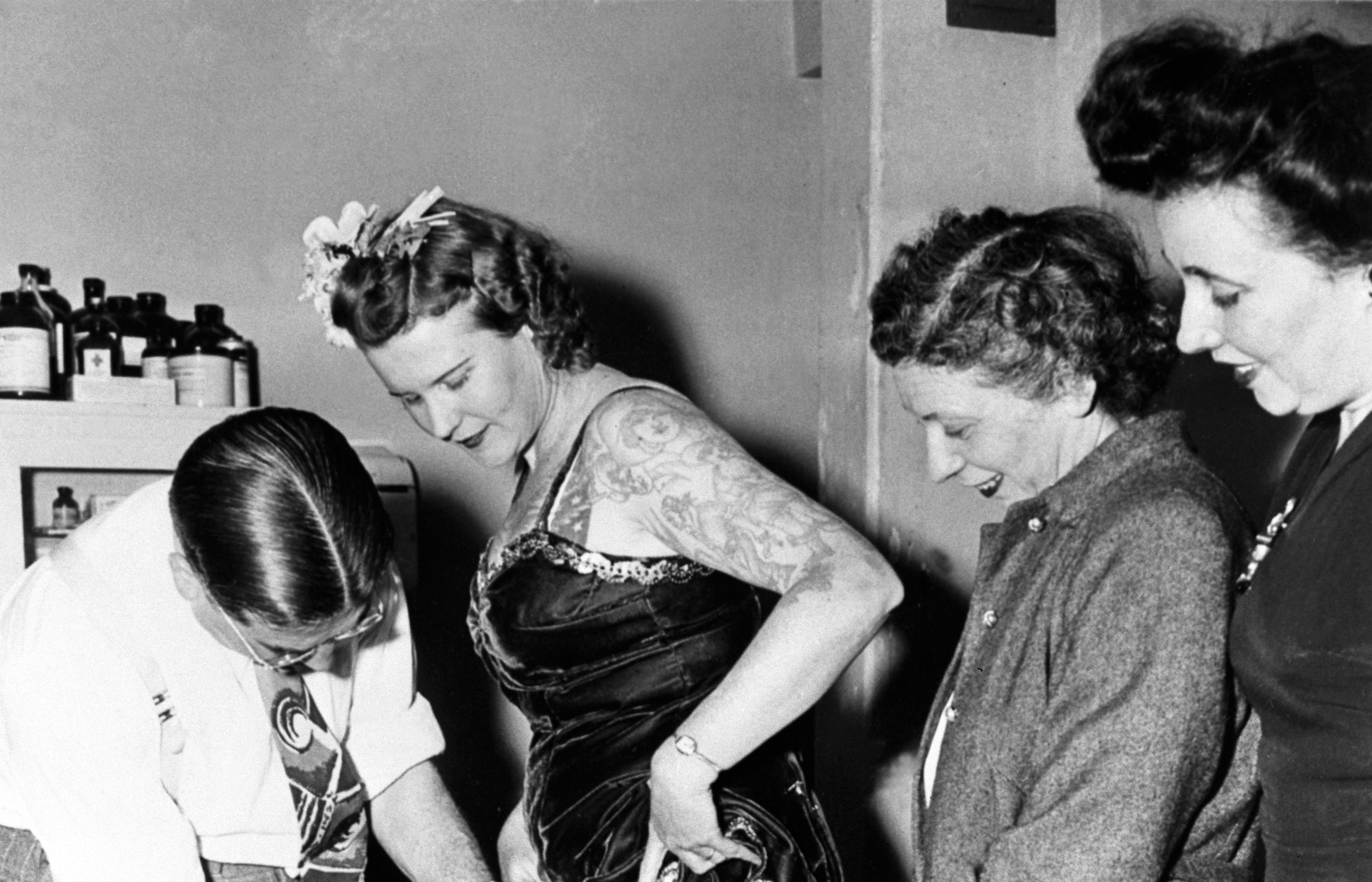 Betty Broadband, the Tattoo Lady