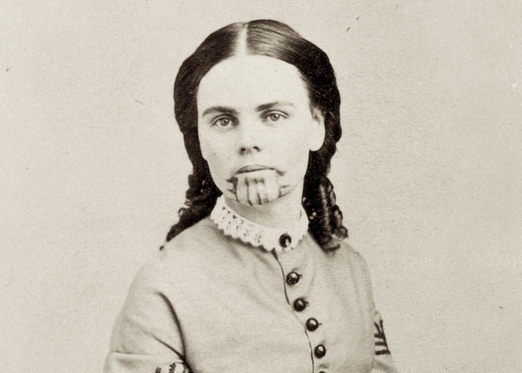 Olive Oatman tattooed woman