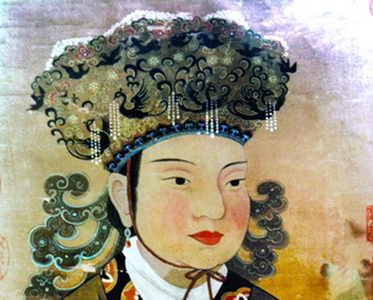 Painting of Wu Zetian.