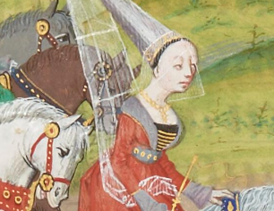 Painting of Isabella of France, Queen of England - 1475
