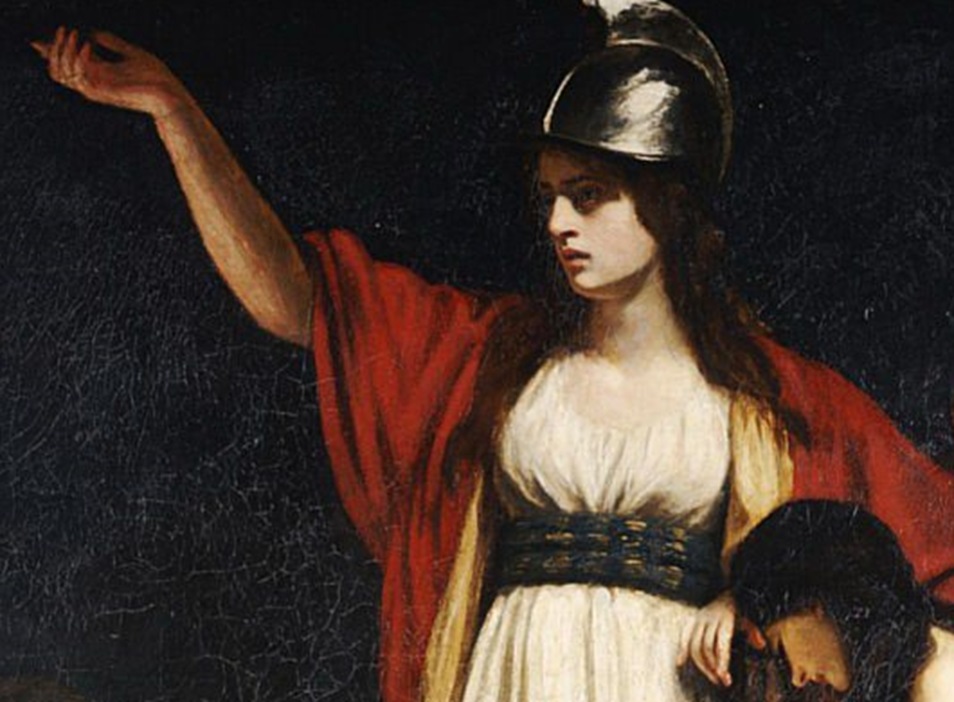 Painting of Queen Boudica