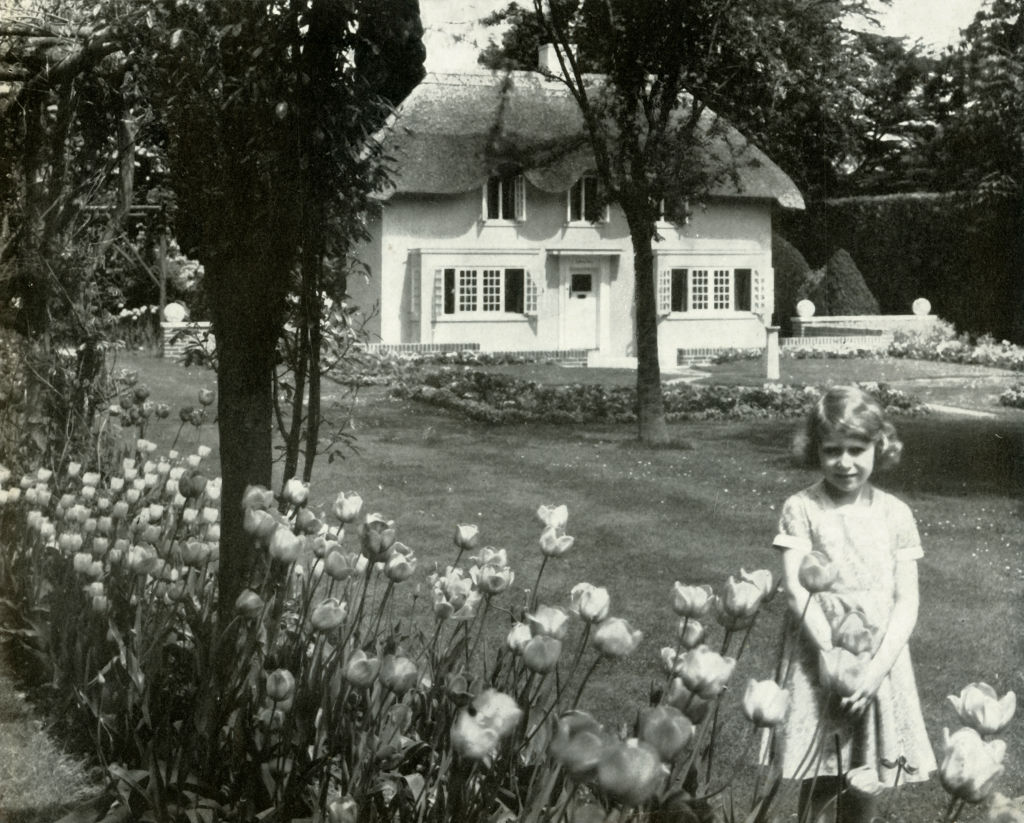 The future Queen Elizabeth II at the 'Little Cottage'