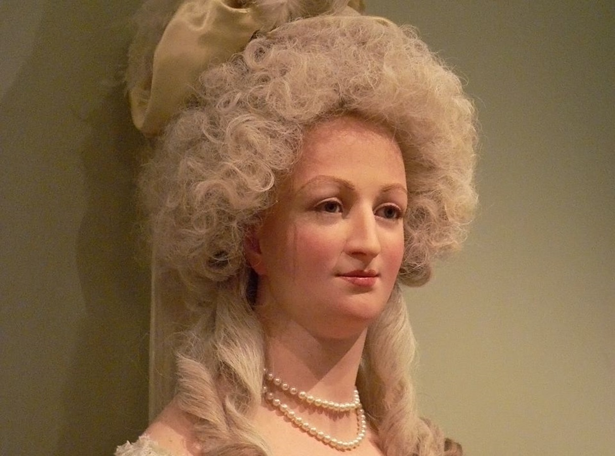 Marie Antoinette at Madame Tussauds.