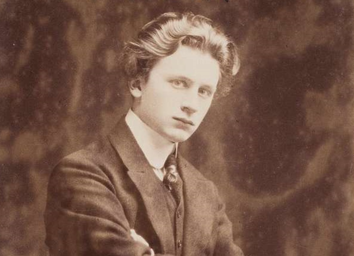 Percy Grainger, pianist and composer - portrait, ca. 1903