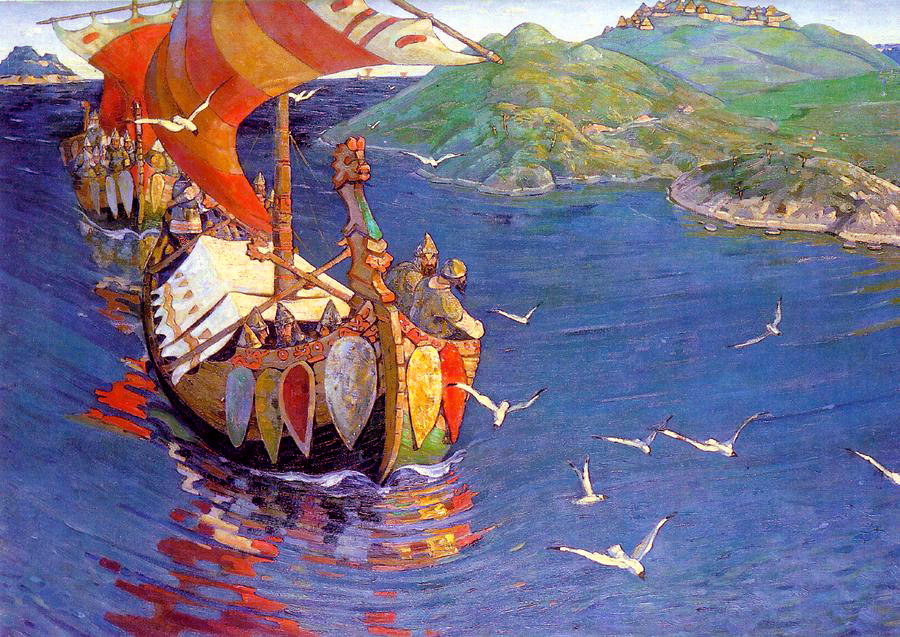 Nicholas Roerich, Guests From Overseas