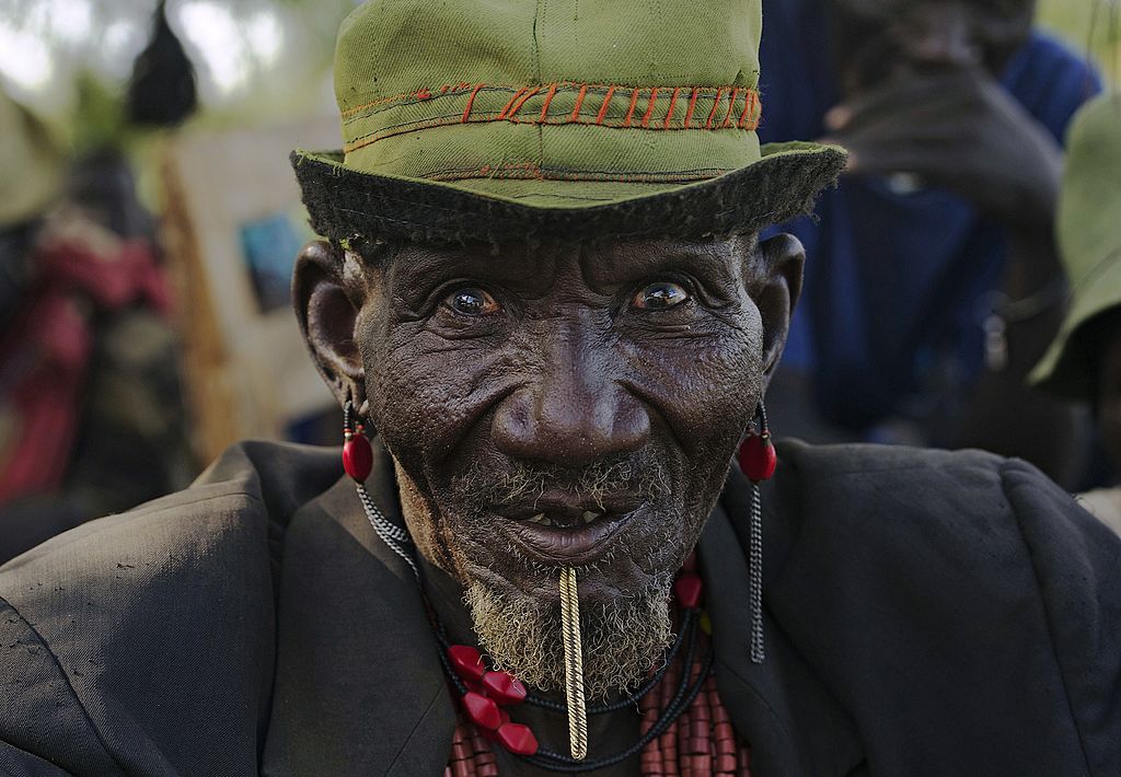 A man from the Toposa tribe
