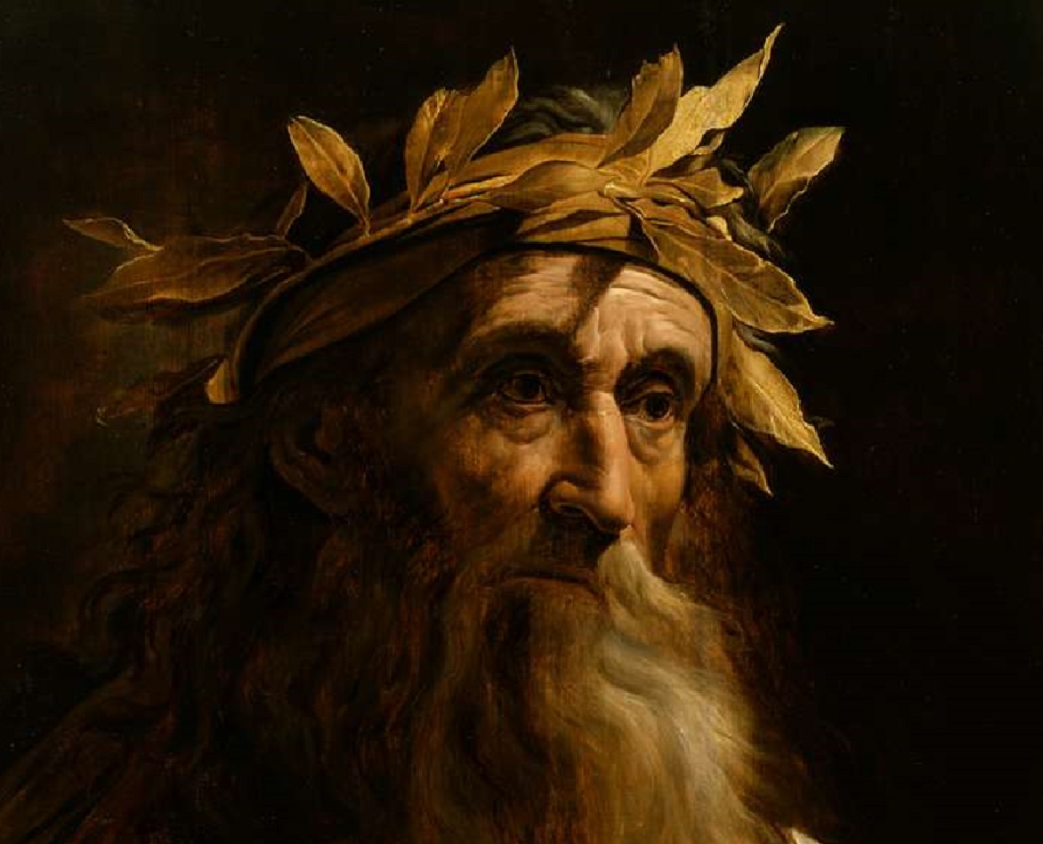 Painting Portrait of the Poet Homer