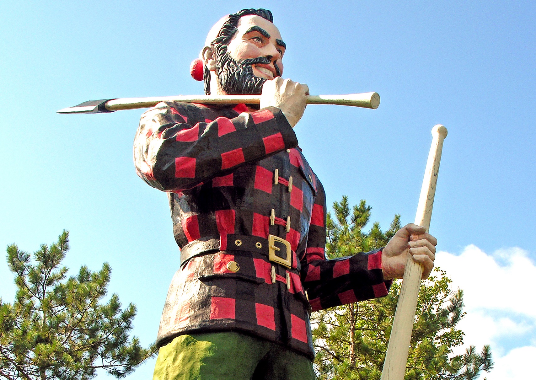 Paul Bunyan Statue In Bangor, Maine - 2006