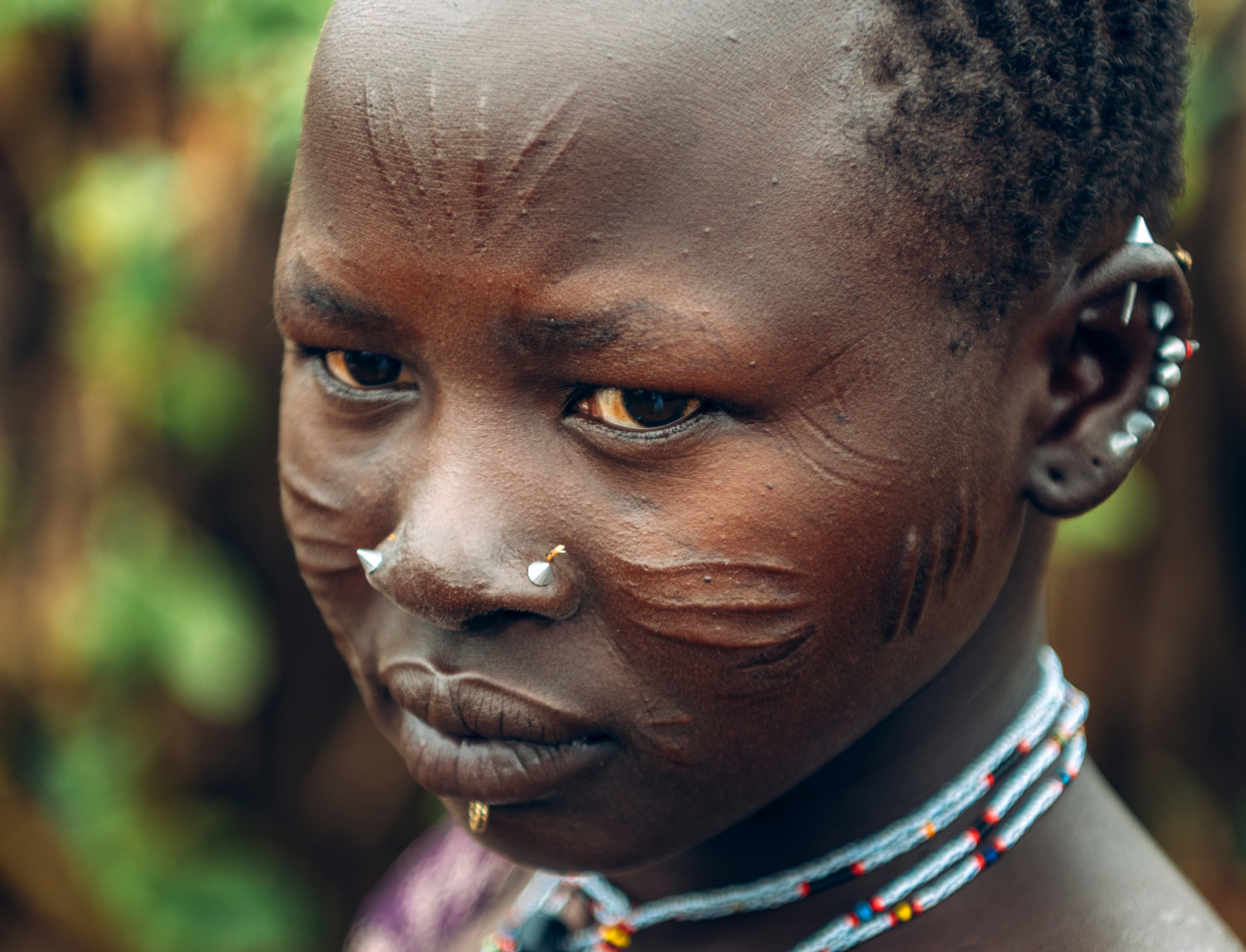 Toposa tribe girl