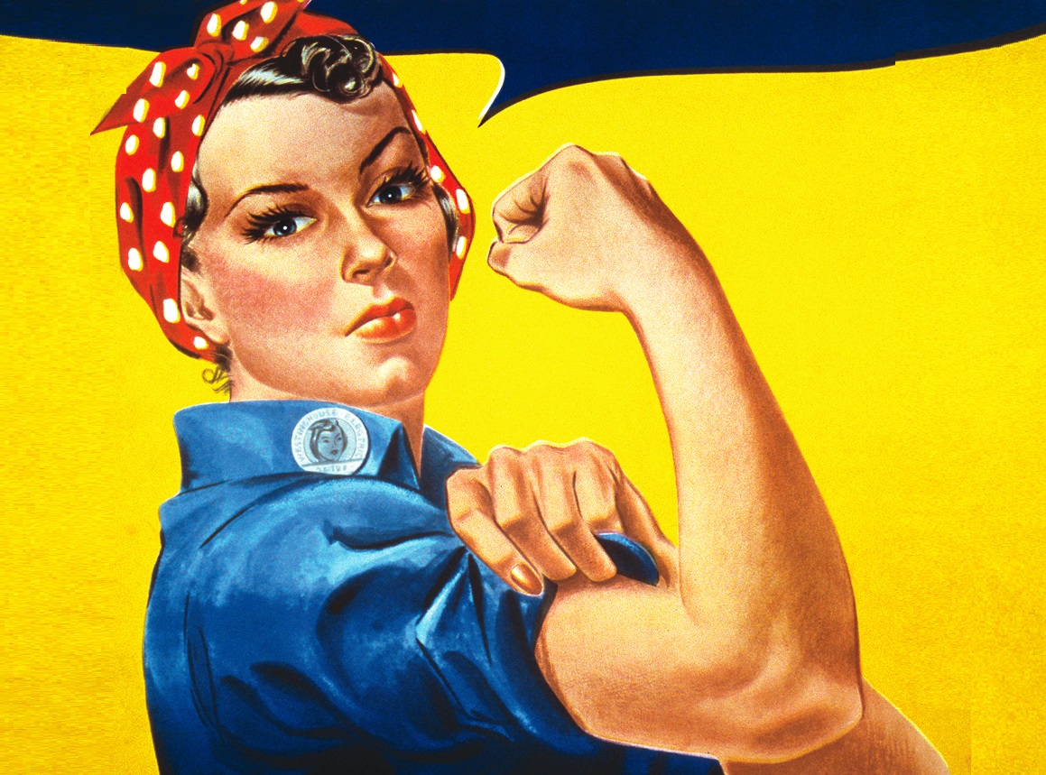 Poster for Westinghouse, closely associated with Rosie the Riveter - 1942