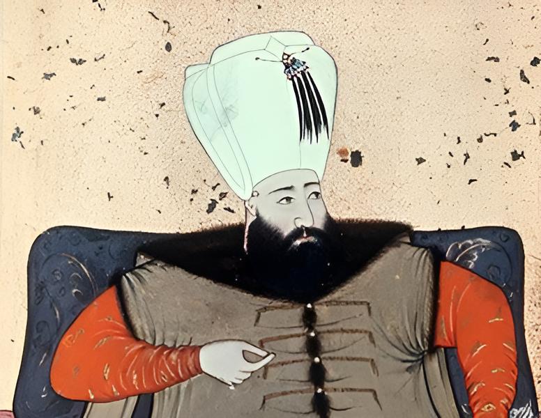 Portrait Painting of Ibrahim of the Ottoman Empire