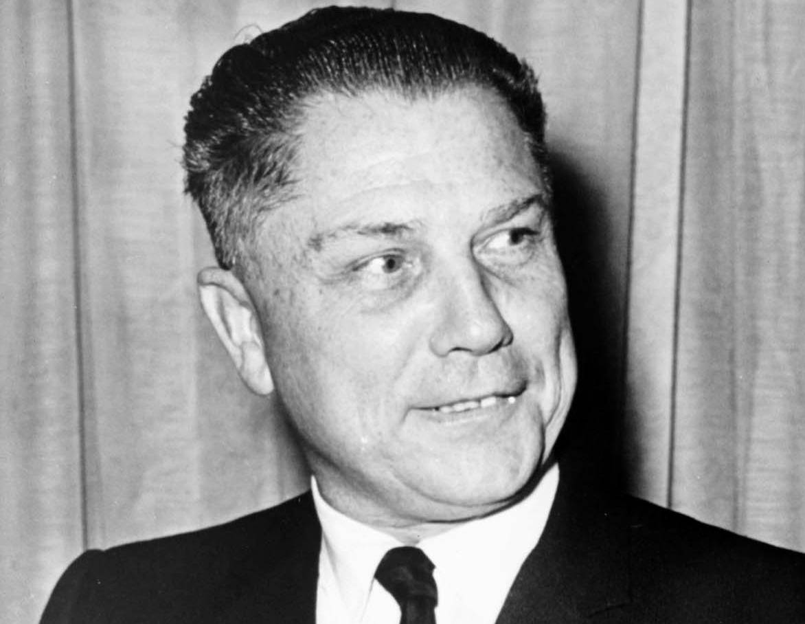 Jimmy Hoffa in suit