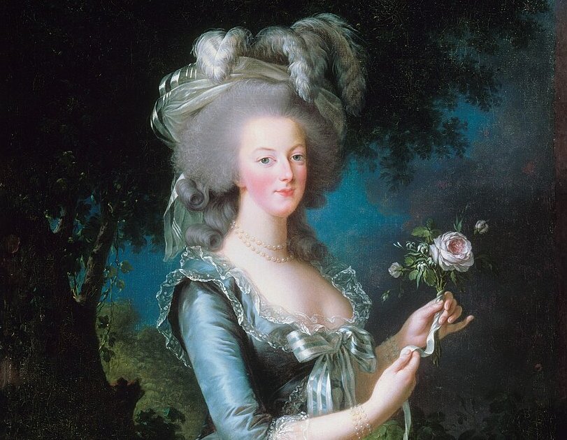 Portrait Painting of Marie Antoinette Louise Elisabeth Vigée-Lebrun