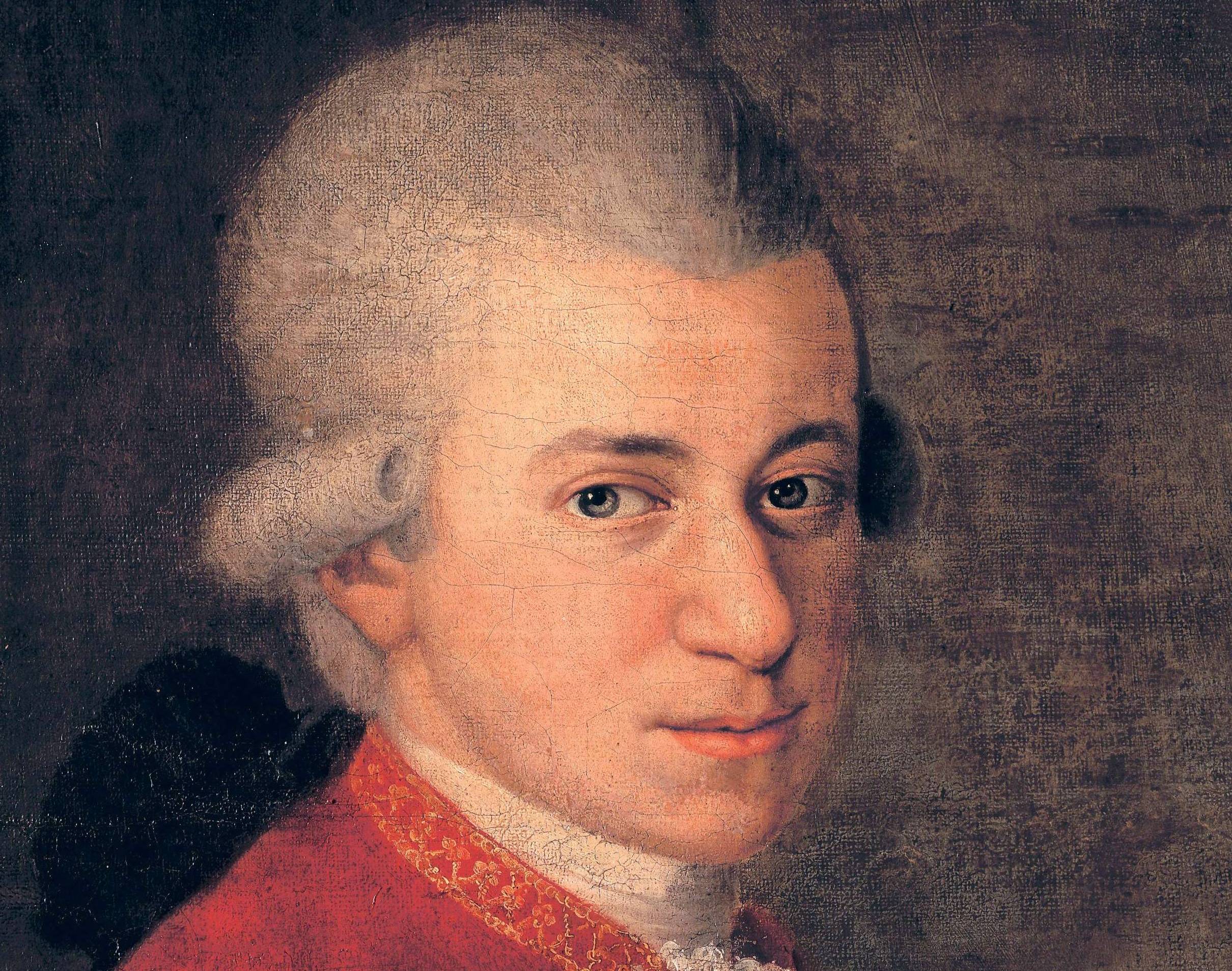 Wolfgang Amadeus Mozart portrait
