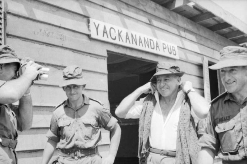 Prime Minister Harold Holt