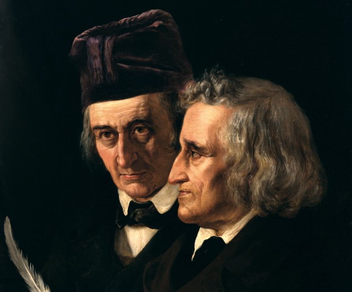 Portrait Painting of Wilhelm and Jacob Grimm