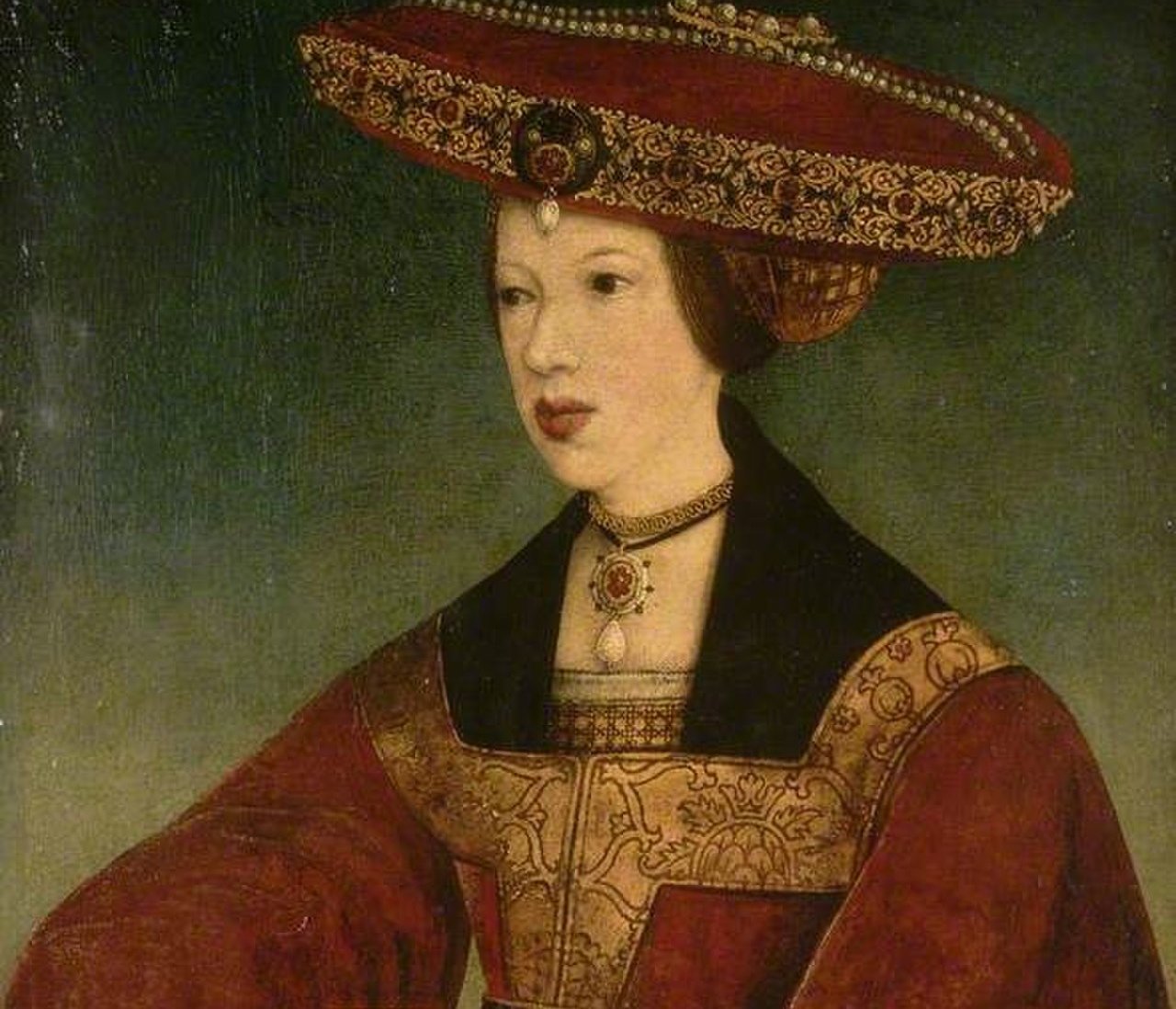 Portrait Painting of Mary of Hungary