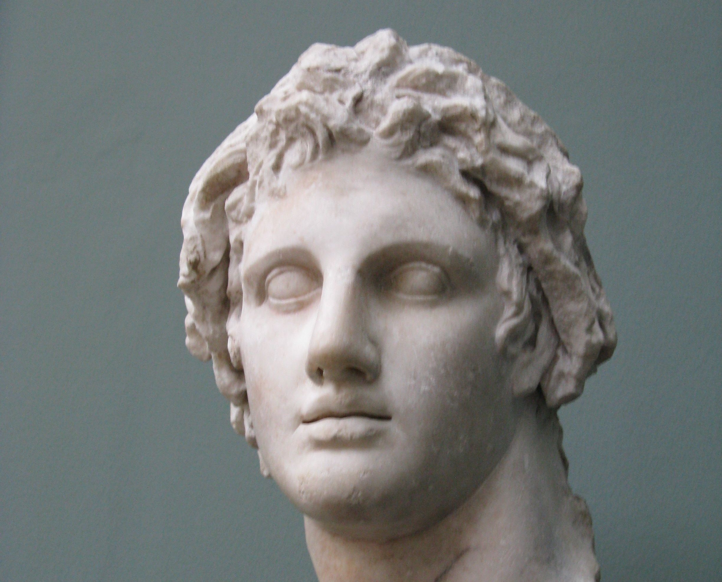 Bust of Alexander the Great at Ny Carlsberg Glyptotek