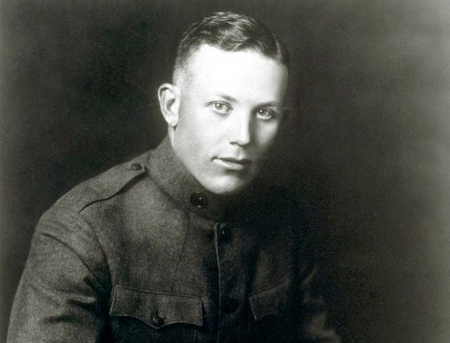 Grayscale Portrait Photo of Earl Warren in a dark suit