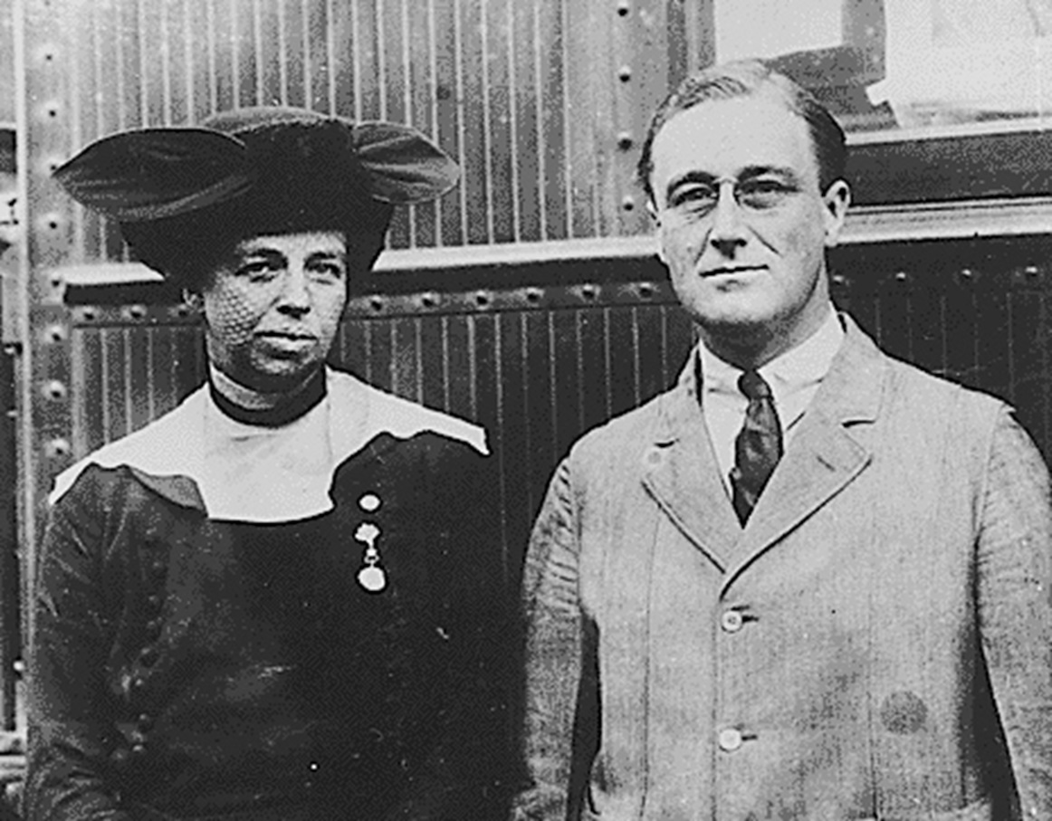 Franklin D. Roosevelt and Eleanor Roosevelt, 1920