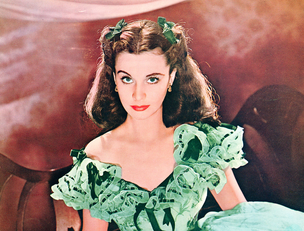 Vivien Leigh in David O Selznick's Gone with the Wind.