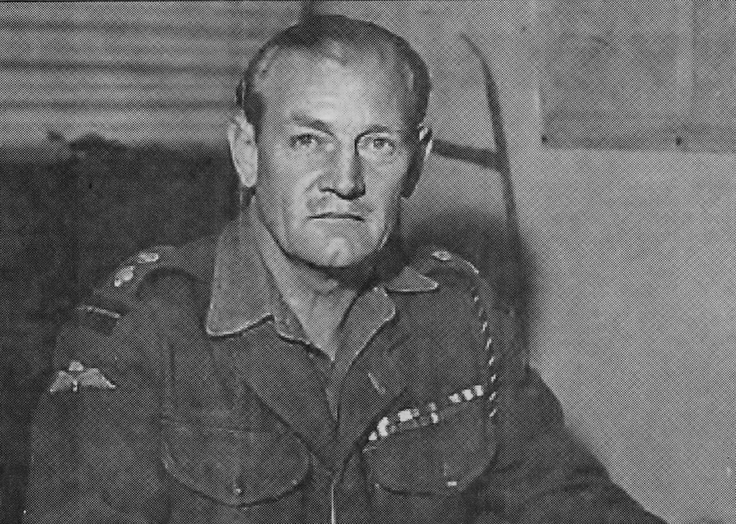 Lt Col Jack Churchill in uniform
