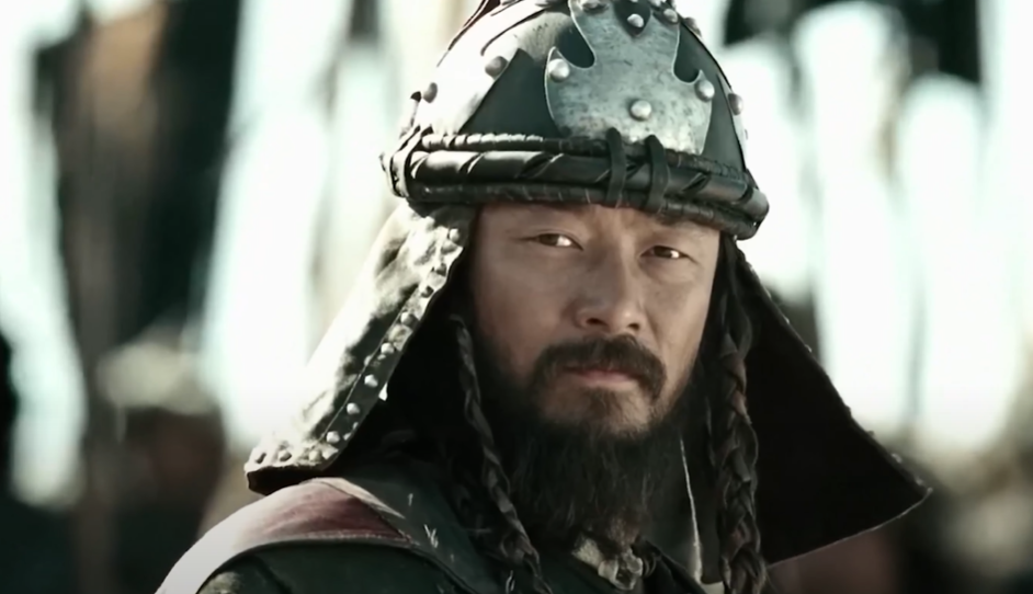 Adult Genghis Khan as depicted in the movie