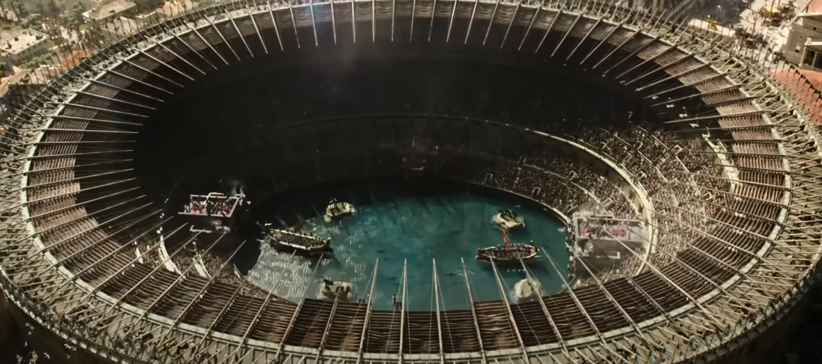 image from above from gladiator movie scenes