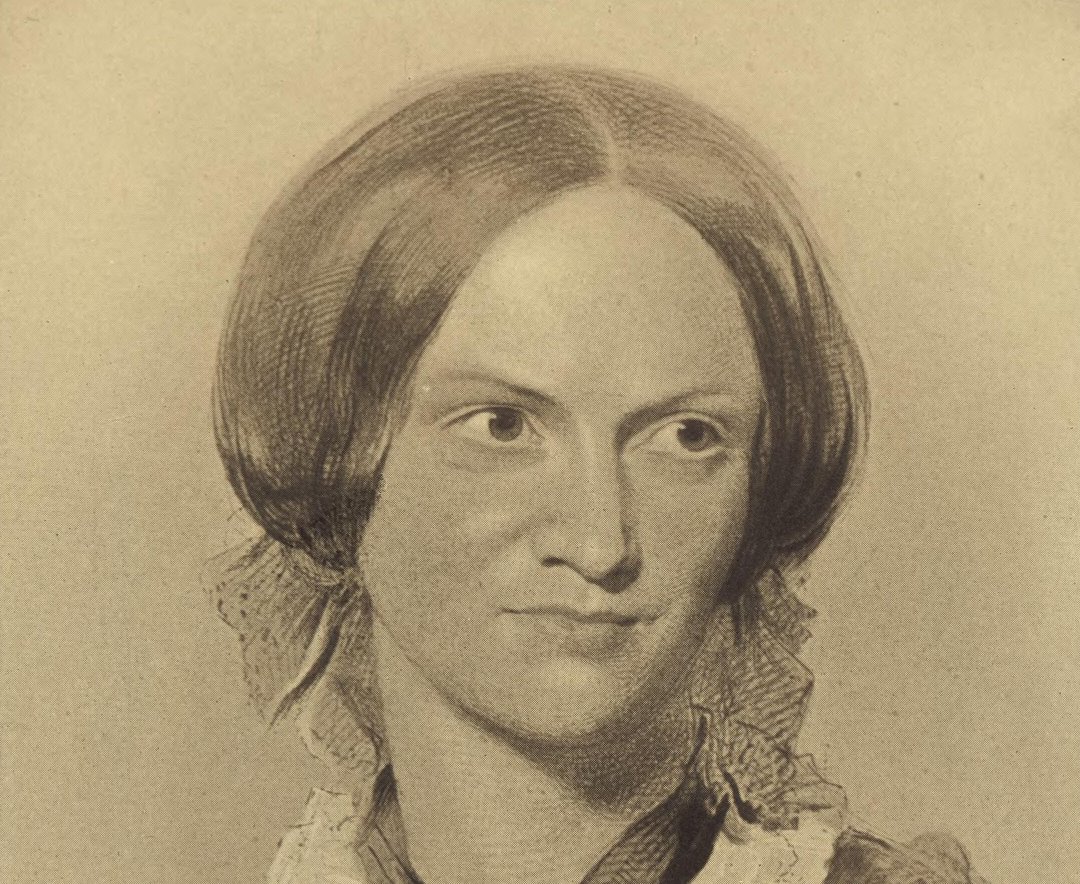 Photomechanical print Portrait of the English novelist and poet Charlotte Bronte