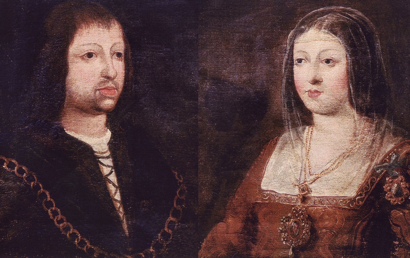Painting of Ferdinand Of Aragon, Isabella Of Castile - 15th century