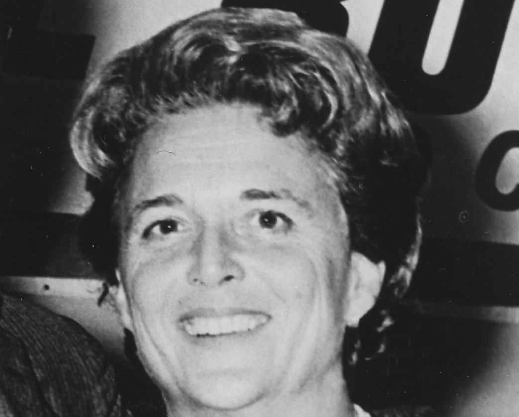 Grayscale Portrait Photo of Barbara Bush In Houston, Texas