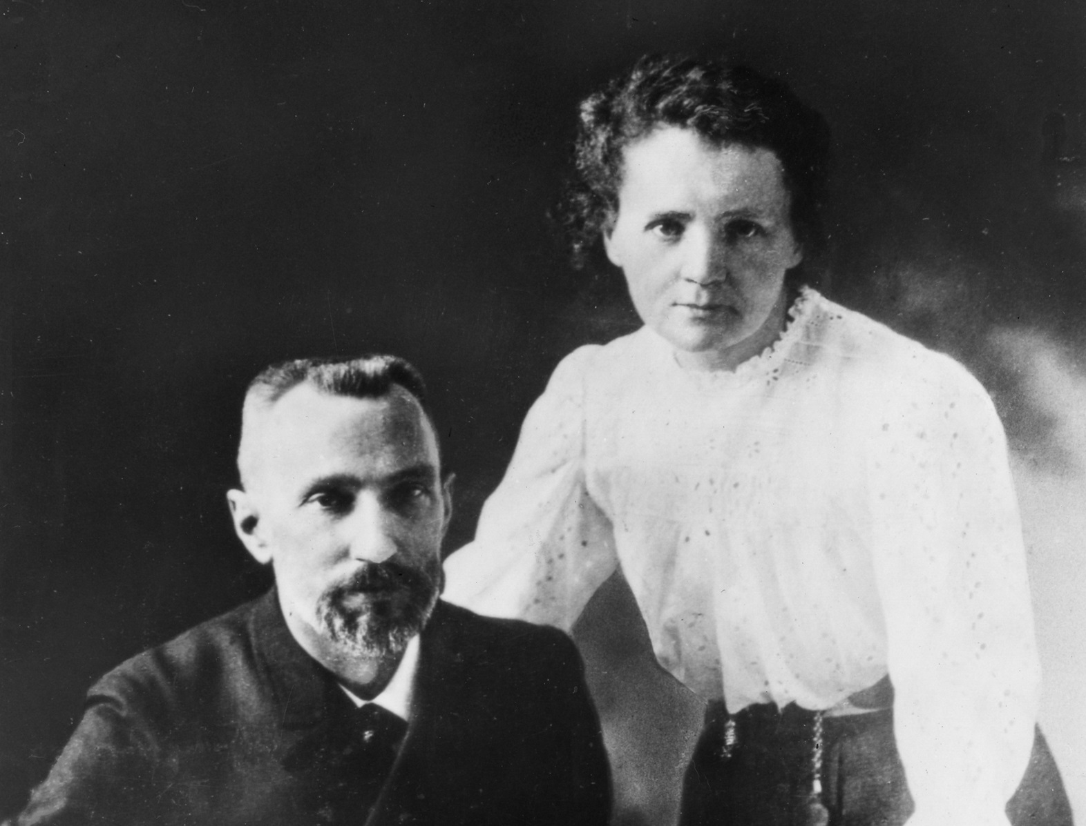 Pierre and Marie Sklodowska Curie were jointly awarded the Nobel Prize for Physics in 1903.