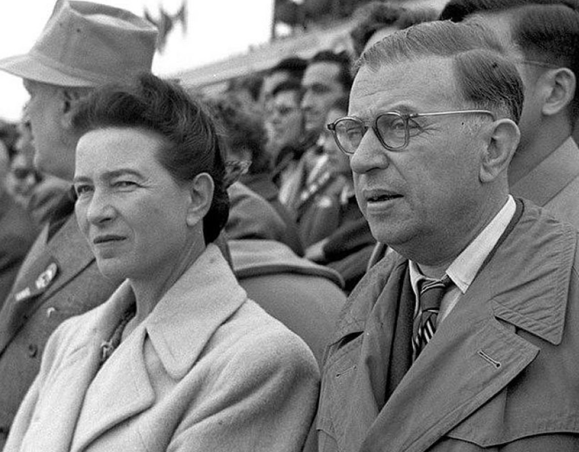 Simone De Beauvoir & Jean-Paul Sartre In Beijing - 1955