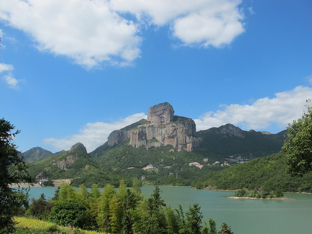 Landscape Photo of the Views of Yandang Mountains in Zhejiang Province