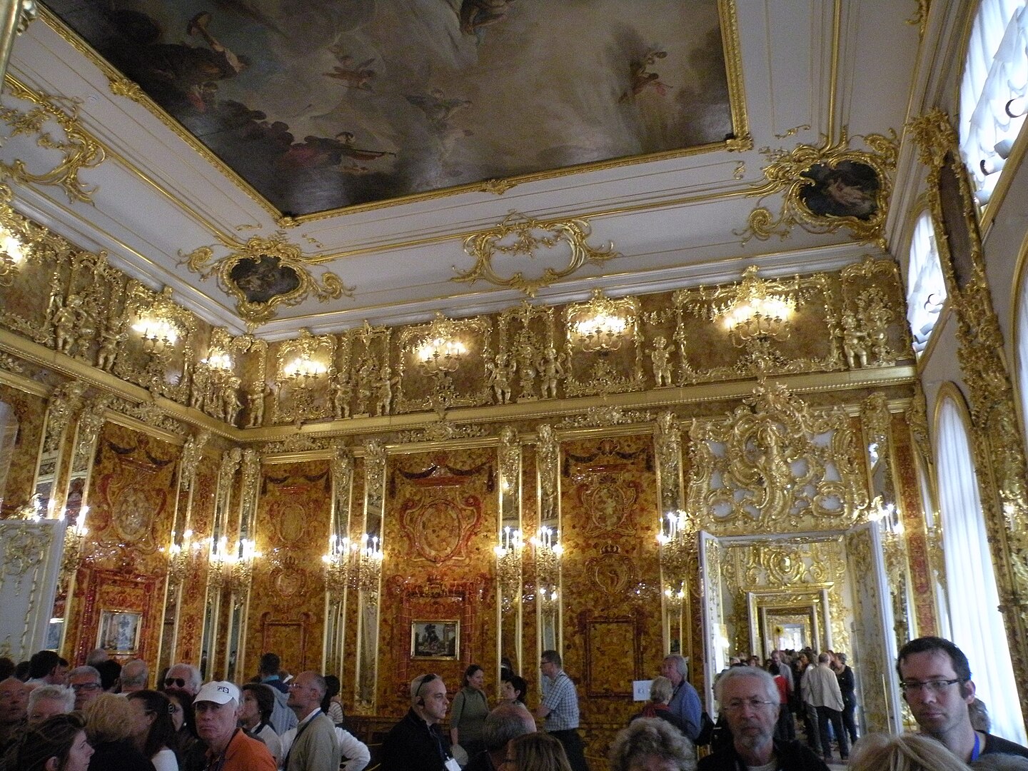 Reconstructed Amber Room