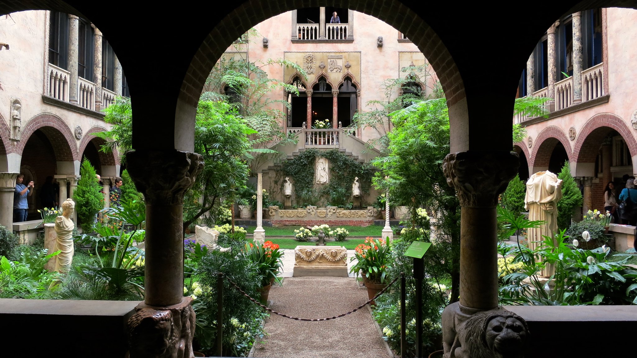 The Isabella Stewart Gardner Museum court