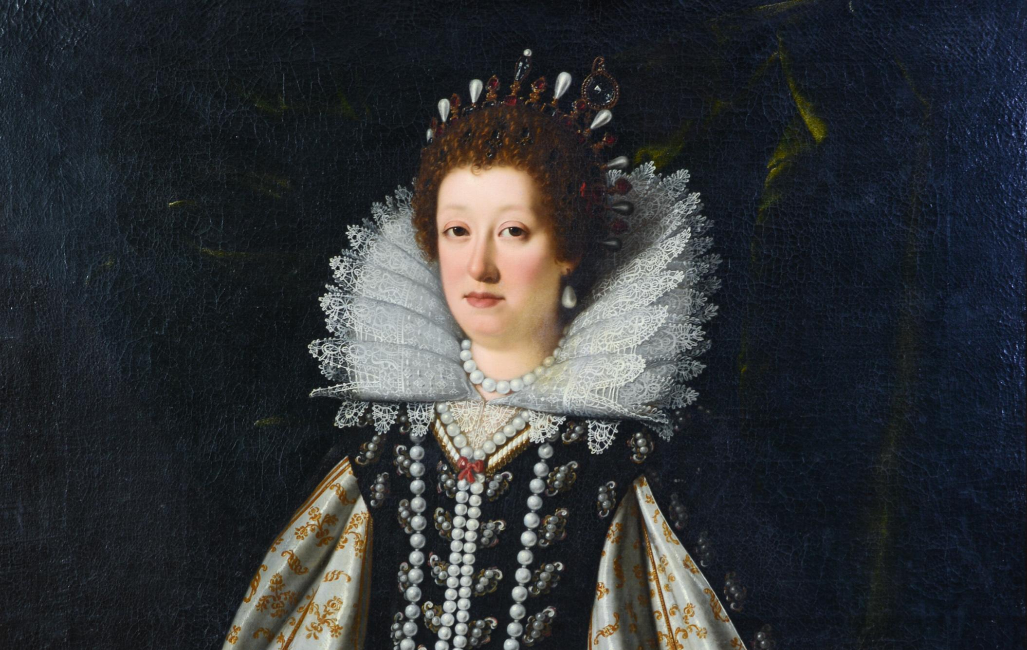 wearing the Florentine diamond