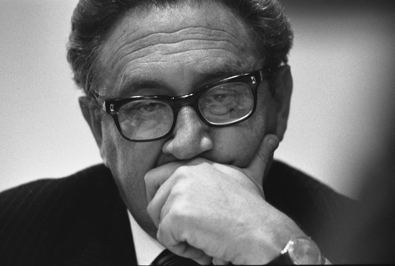 Henry A. Kissinger at a National Security Council Meeting - 1975