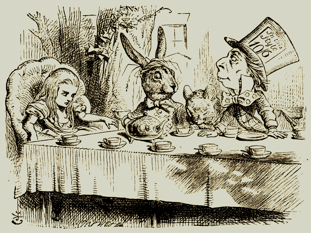 Illustration by John Tenn iel for Alice's Adventures in Wonderland