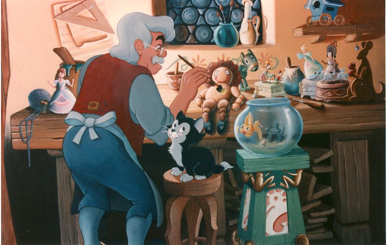 Pinocchio Mural