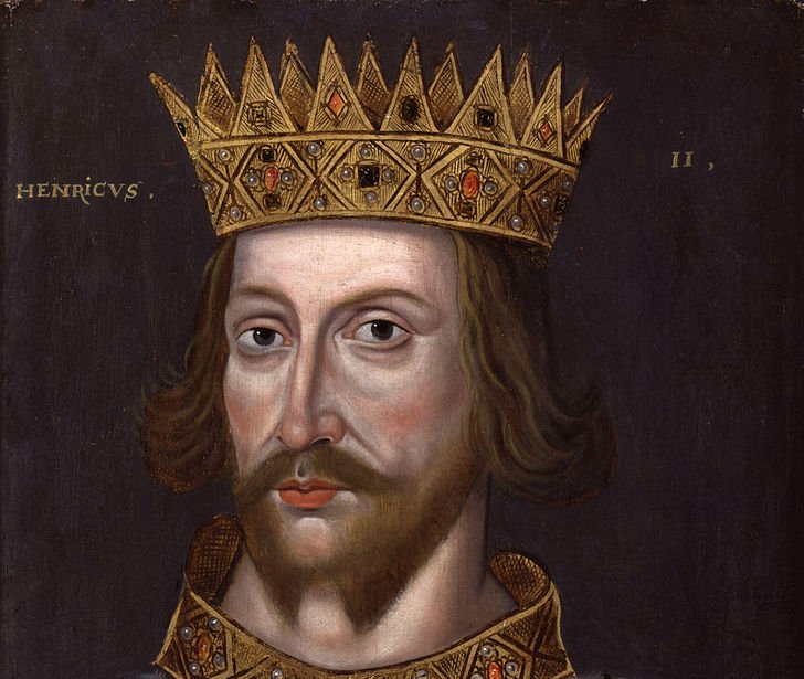 Portrait Painting of Henry II of England also known as Henry Fitzempress