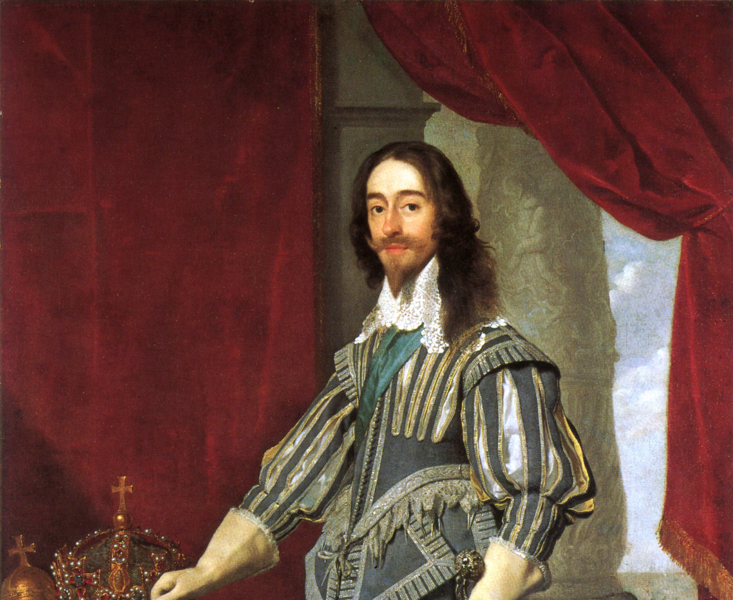 Portrait Painting of Charles I of England by Daniël Mijtens
