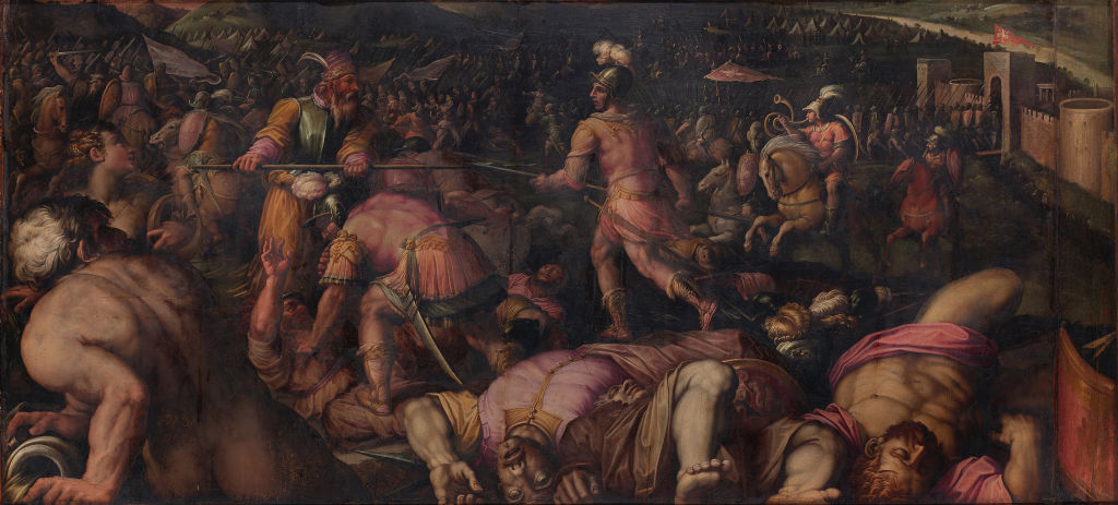 The Battle against Radagaisus at Faesulae
