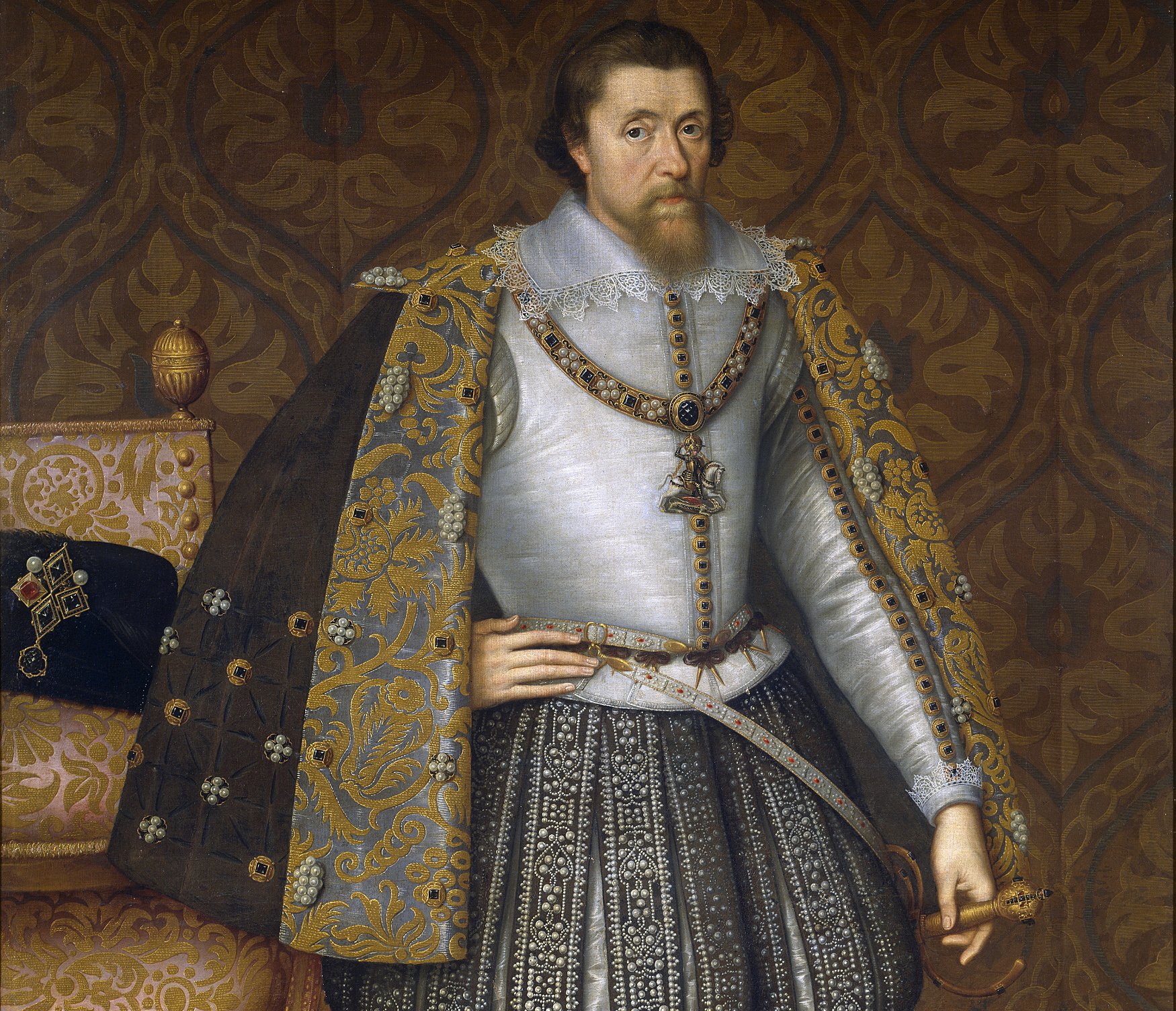 Portrait Painting of James VI and I
