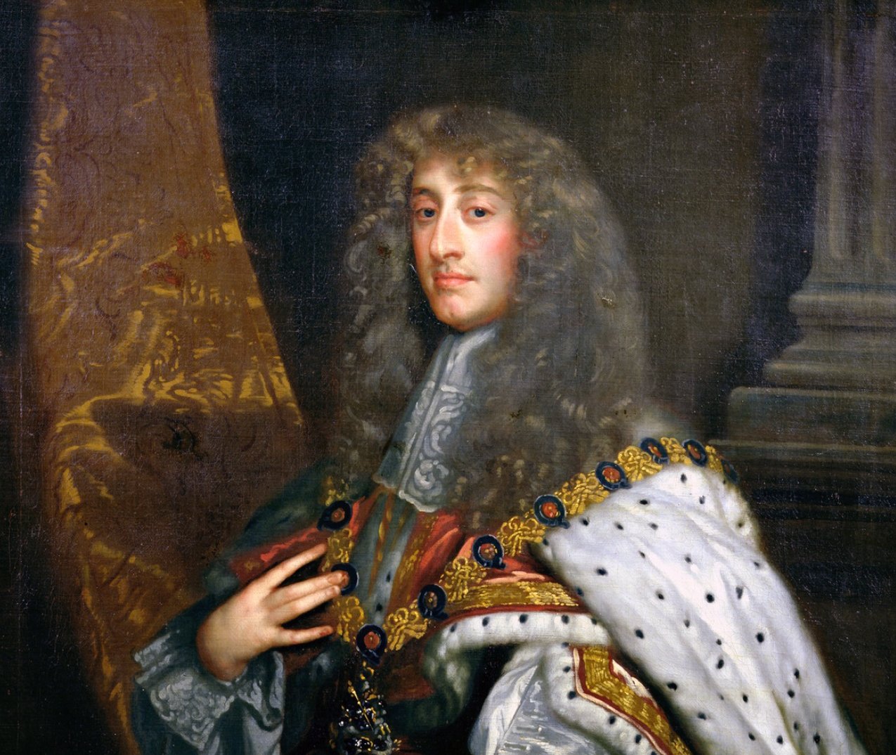 Portrait Painting of James II of England By Peter Lely