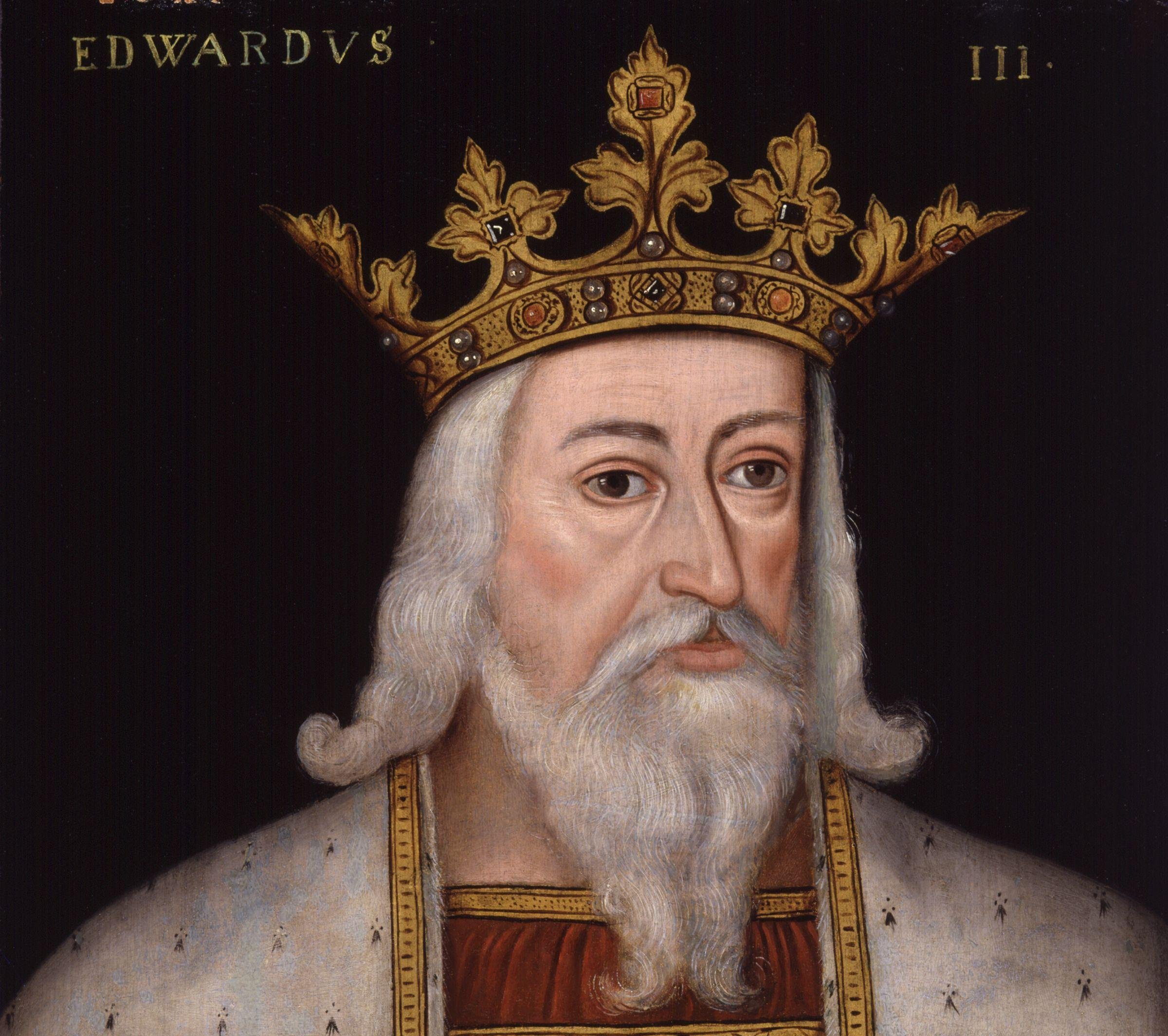 Portrait Painting of Edward III of England also known as Edward of Windsor