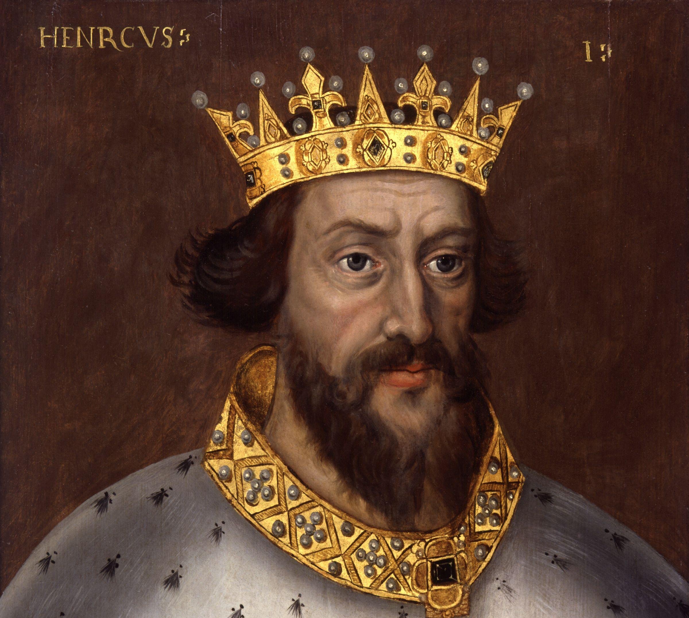 Portrait Painting of Henry I of England also known as Henry Beauclerc